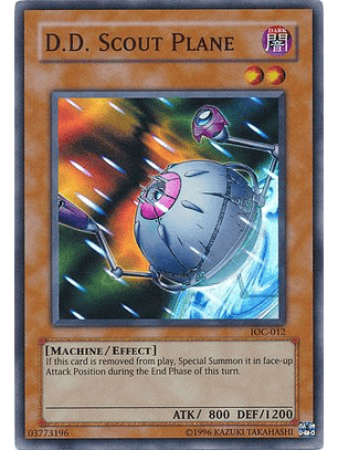 D.D. Scout Plane - IOC-012 - Super Rare