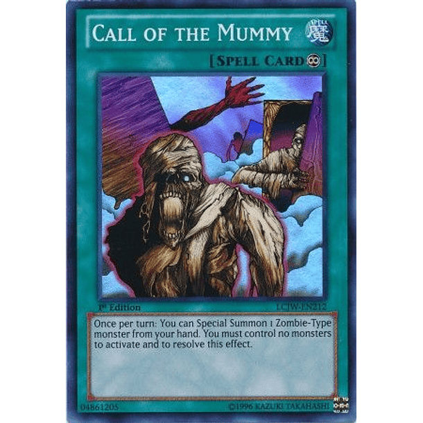 Call of the Mummy - LCJW-EN212 - Super Rare