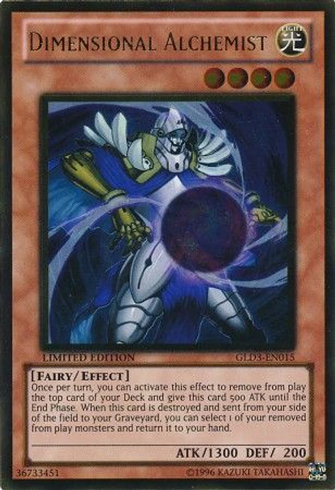 Dimensional Alchemist - GLD3-EN015 - Gold Rare