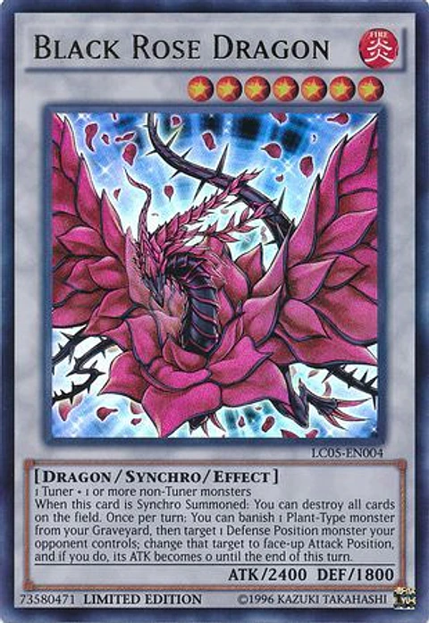 Black Rose Dragon - LC05-EN004 - Ultra Rare