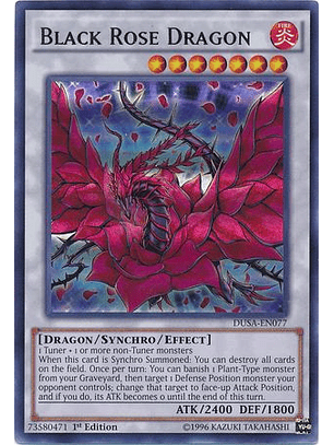 Black Rose Dragon - DUSA-EN077 - Ultra Rare