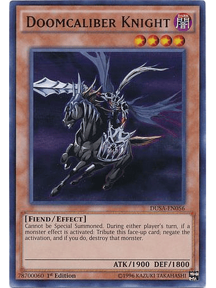 Doomcaliber Knight - DUSA-EN056 - Ultra Rare