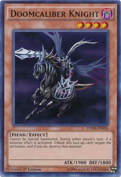 Doomcaliber Knight - DUSA-EN056 - Ultra Rare