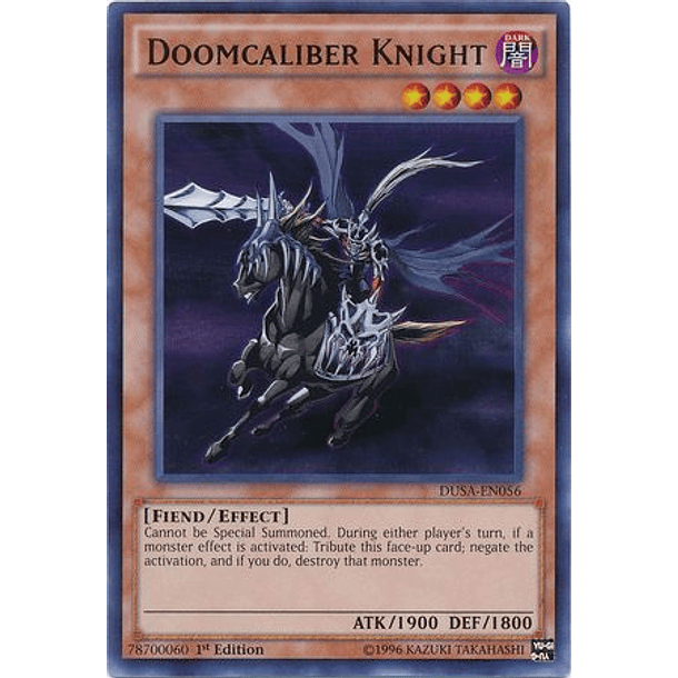 Doomcaliber Knight - DUSA-EN056 - Ultra Rare