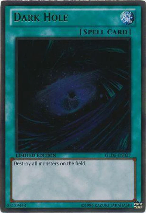 Dark Hole - GLD5-EN037 - Gold Rare