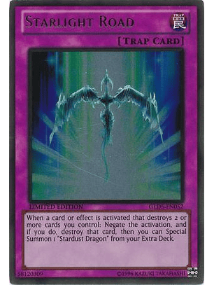 Starlight Road - GLD5-EN052 - Gold Rare