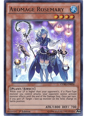 Aromage Rosemary - CORE-EN036 - Ultra Rare