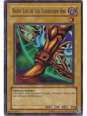 Right Leg of the Forbidden One - LOB-120 - Ultra Rare