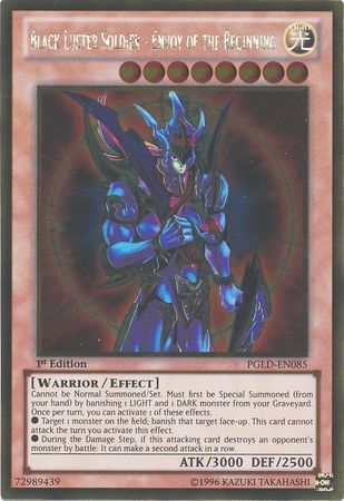 Black Luster Soldier - Envoy of the Beginning - PGLD-EN085 - Gold Rare 1