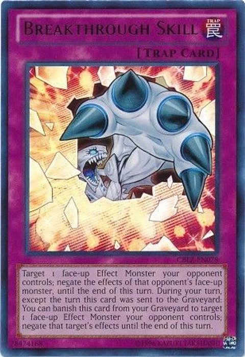 Breakthrough Skill - CBLZ-EN078 - Ultra Rare 1st Edition