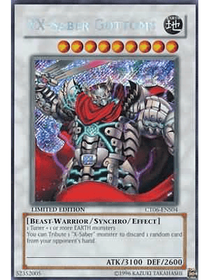 XX-Saber Gottoms - CT06-ENS04 - Secret Rare