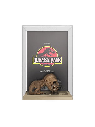 Funko Pop Movie Posters: Jurassic Park - Tyrannosaurus Rex y Velociraptor