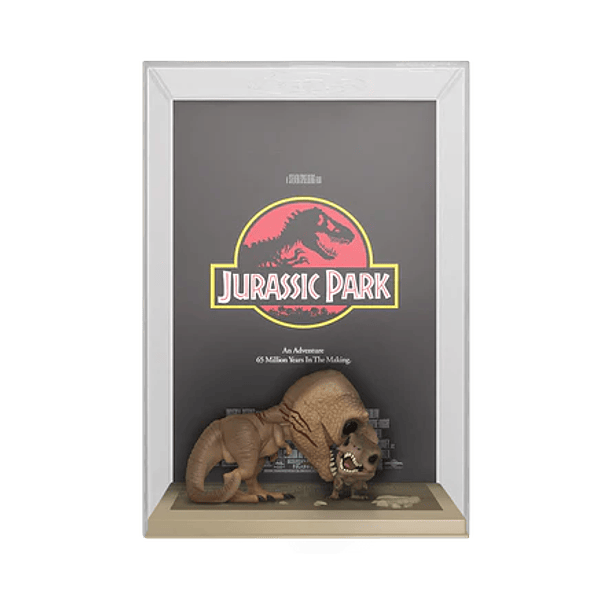 Funko Pop Movie Posters: Jurassic Park - Tyrannosaurus Rex y Velociraptor 2