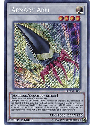 Armory Arm - LC5D-EN034 - Secret Rare