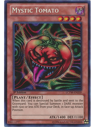 Mystic Tomato - LCYW-EN239 - Secret Rare
