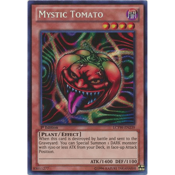 Mystic Tomato - LCYW-EN239 - Secret Rare