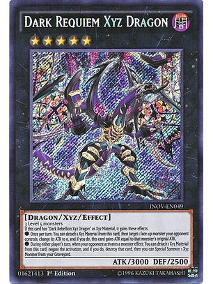 Dark Requiem Xyz Dragon - INOV-EN049 - Secret Rare