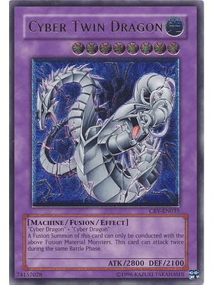 Ultimate Rare - Cyber Twin Dragon - CRV-EN035