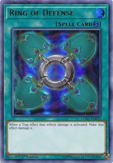 Ring of Defense - LCKC-EN033 - Ultra Rare