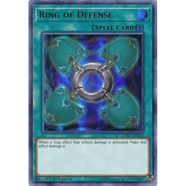 Ring of Defense - LCKC-EN033 - Ultra Rare