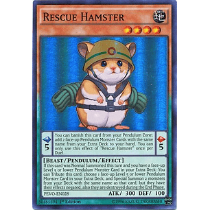 Rescue Hamster - PEVO-EN028 - Super Rare