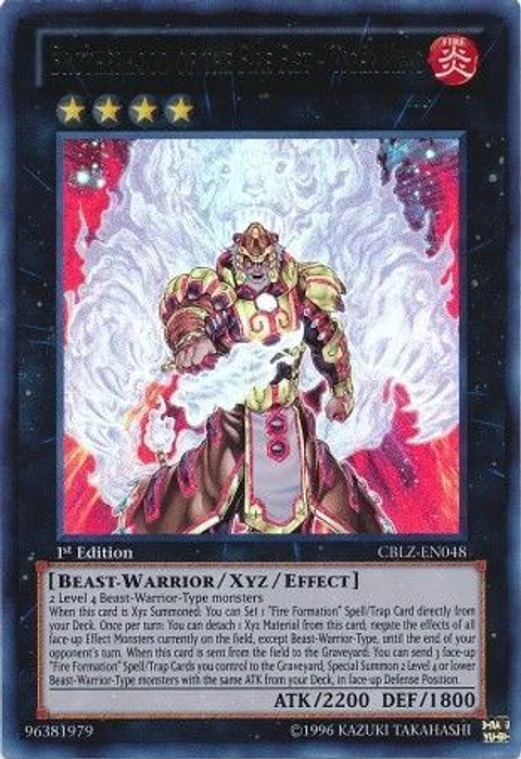 Brotherhood of the Fire Fist - Tiger King - CBLZ-EN048 - Ultra Rare
