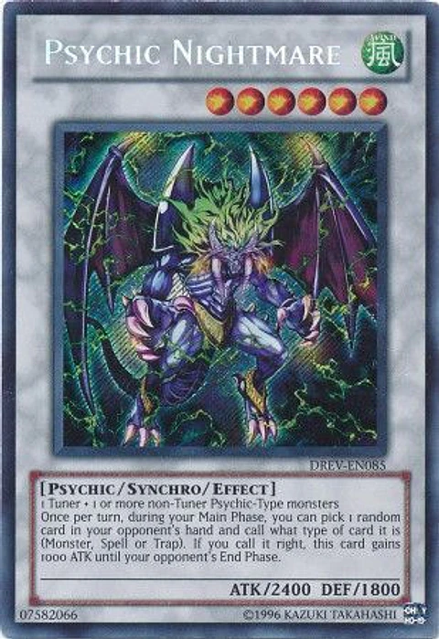 Psychic Nightmare - DREV-EN085 - Secret Rare