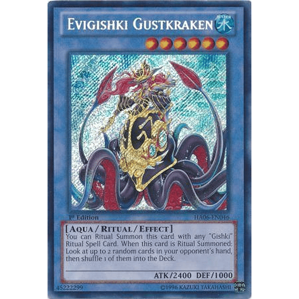 Evigishki Gustkraken - HA06-EN046 - Secret Rare