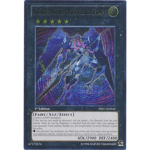 Ultimate Rare - Number C102: Archfiend Seraph - PRIO-EN044