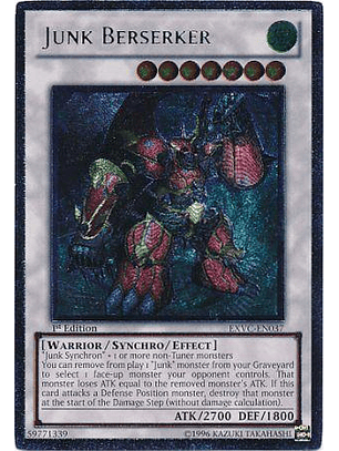Ultimate Rare - Junk Berserker - EXVC-EN037 (jugado)