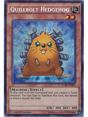 Quillbolt Hedgehog - LC5D-EN005 - Secret Rare