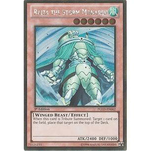 Raiza The Storm Monarch - PGLD-EN062 - Gold Rare 