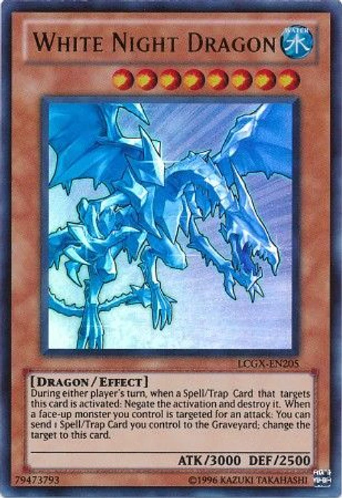 White Night Dragon - LCGX-EN205 - Ultra Rare