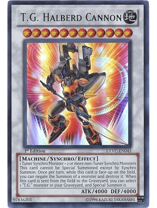 T.G. Halberd Cannon - EXVC-EN043 - Ultra Rare