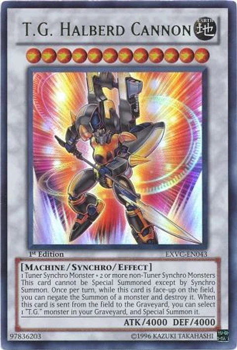 T.G. Halberd Cannon - EXVC-EN043 - Ultra Rare