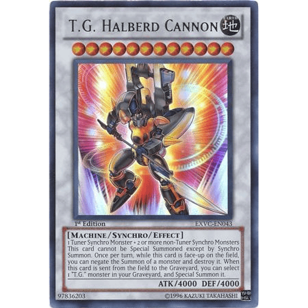 T.G. Halberd Cannon - EXVC-EN043 - Ultra Rare