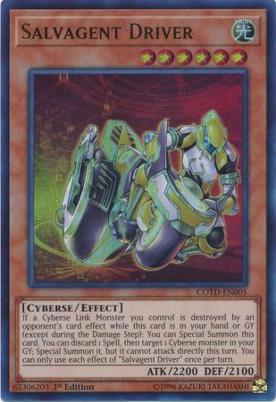 Salvagent Driver - COTD-EN005 - Ultra Rare 1