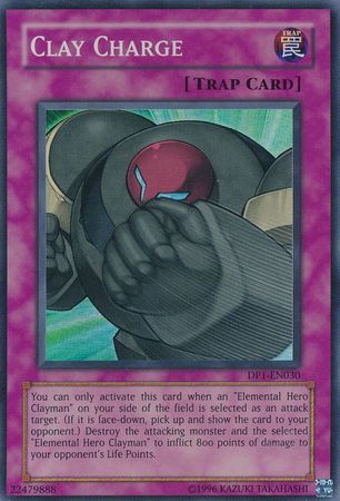 Clay Charge - DP1-EN030 - Super Rare 1