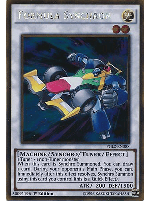 Formula Synchron - PGL2-EN088 - Gold Rare