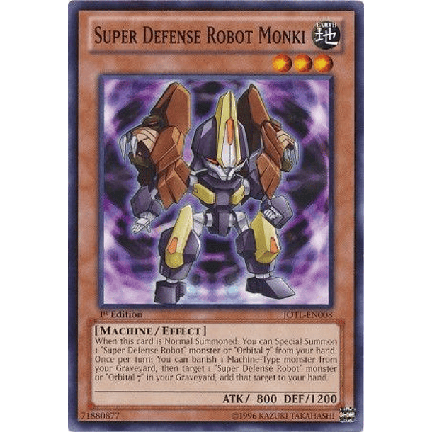 Super Defense Robot Monki - JOTL-EN008 - Common