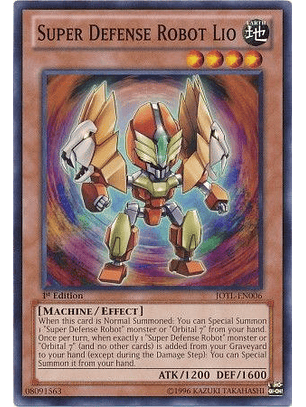 Super Defense Robot Lio - JOTL-EN006 - Common