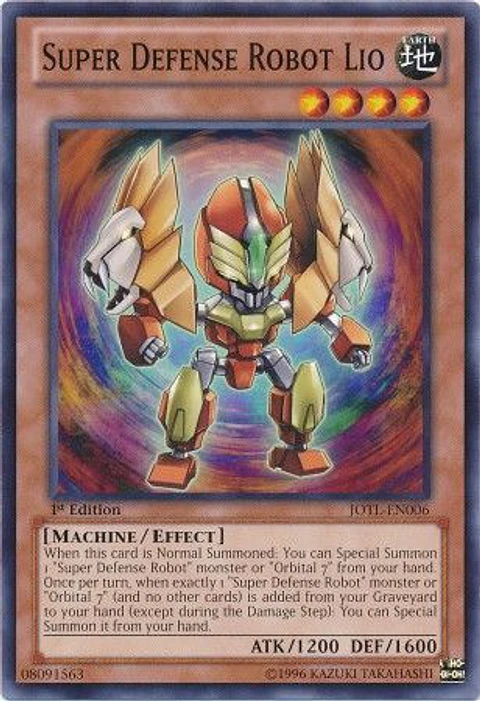 Super Defense Robot Lio - JOTL-EN006 - Common