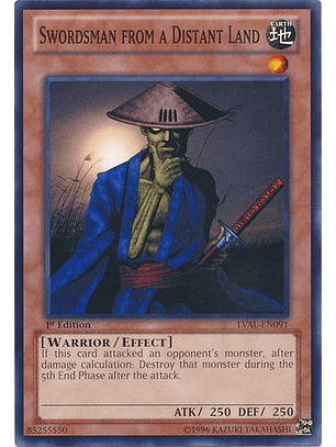 Swordsman from a Distant Land - LVAL-EN091 - Common 