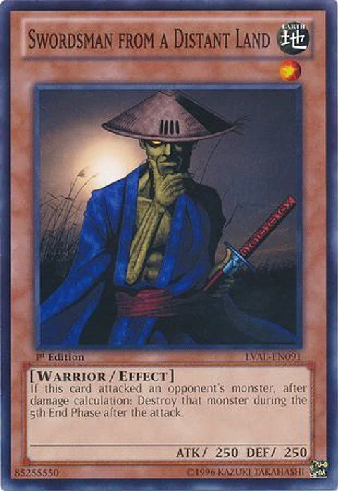 Swordsman from a Distant Land - LVAL-EN091 - Common 