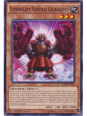 Superheavy Samurai Gigagloves - CROS-EN007 - Common