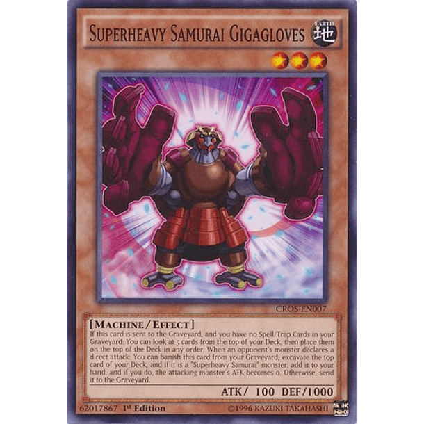 Superheavy Samurai Gigagloves - CROS-EN007 - Common
