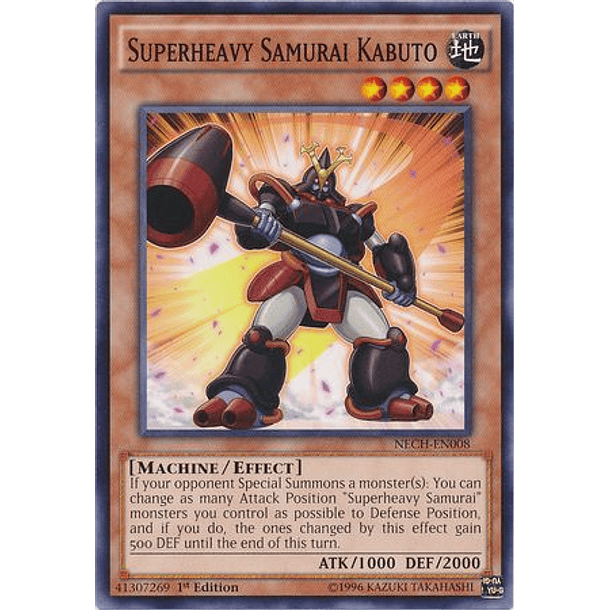 Superheavy Samurai Kabuto - NECH-EN008 - Common 