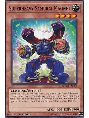 Superheavy Samurai Magnet - BOSH-EN008 - Common 