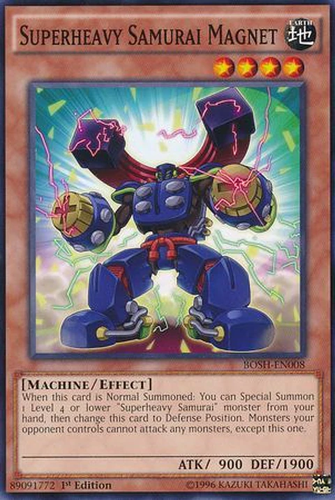 Superheavy Samurai Magnet - BOSH-EN008 - Common 