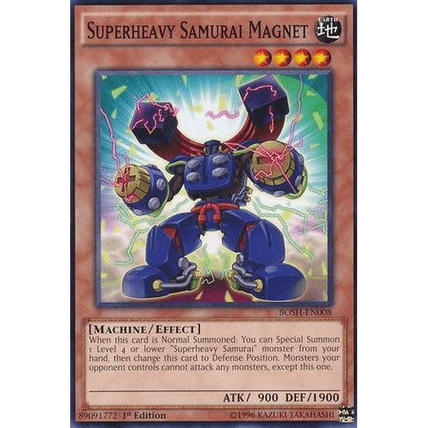 Superheavy Samurai Magnet - BOSH-EN008 - Common 